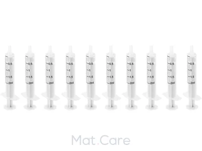 Mat Care Spuit 2ml 10 stuks