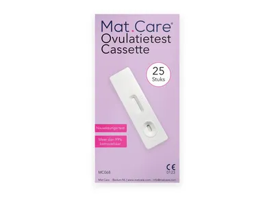 Mat Care Ovulatietest cassette XL pack 25 stuks