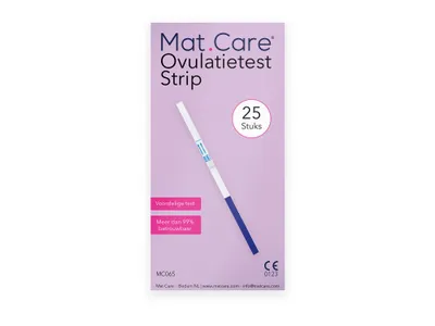 Mat Care Ovulatietest Strip XL pack 25 stuks