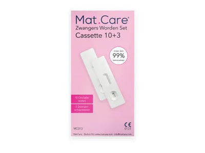 Mat Care Zwanger worden set Cassette 10 ovulatietesten + 3 zwangerschapstesten