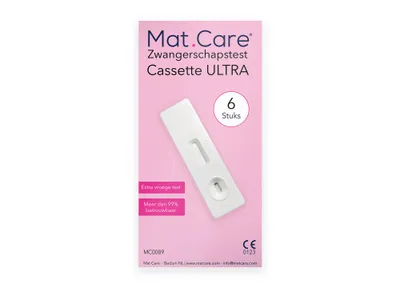 Mat Care Zwangerschapstest Cassette Ultra 6