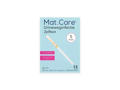 Mat Care Urineweginfectie - Blaasontsteking test - 5 testen