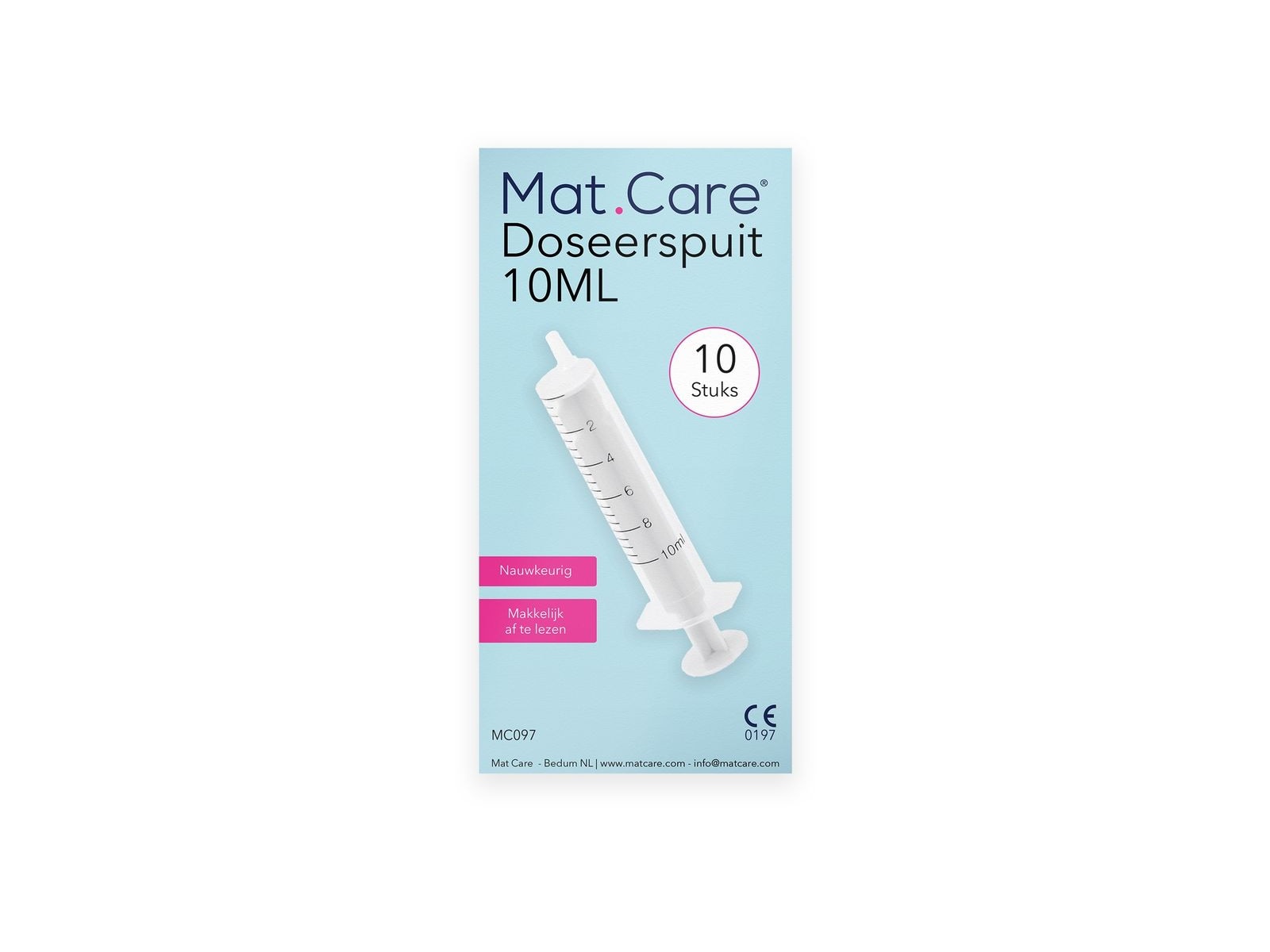 Mat Care Spuit 10ml - 10 stuks - Afbeelding 1 van 3