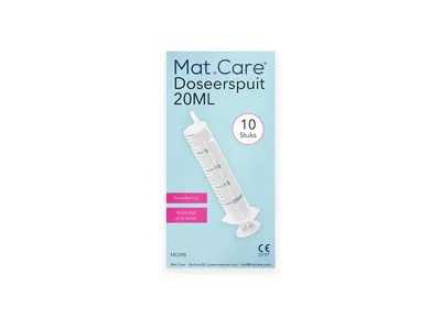 Mat Care Spuit 20ml - 10 stuks