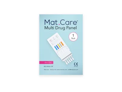 Mat Care Multi Drug Test 10 parameters - 1 test