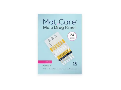 Mat Care Multi Drug Test 6 parameters - 24 testen