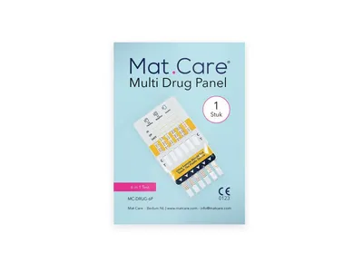 Mat Care Multi Drug Test 6 parameters - 1 test