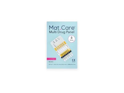 Mat Care Multi Drug Test 6 parameters - 8 testen
