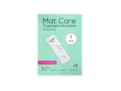 Mat Care Cryptosporidiumtest voor Honden en Katten - 25 testen