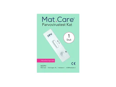 Mat Care Feline Parvo Virus Test voor Katten - 1 test
