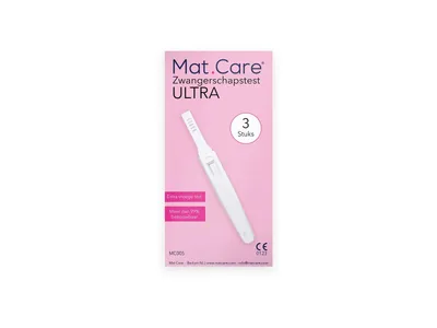 Mat Care Vroege Zwangerschapstest Ultra Midstream - 3 testen